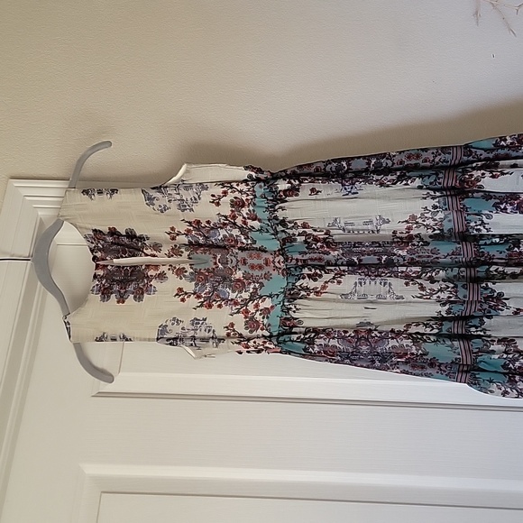 NWT Anthropologie Bhanuni  Madera Maxi Dress 4 - Picture 6 of 11